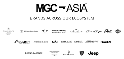 ยี่ห้อรถยนต์และธุรกิจในเครือ MGC-ASIA
